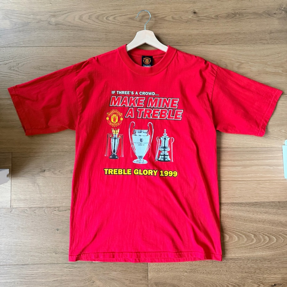 Vintage Manchester United T-Shirt Men’s Large Official Merch